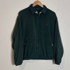 Polo by Ralph Lauren Dark Green Fleece Jacket